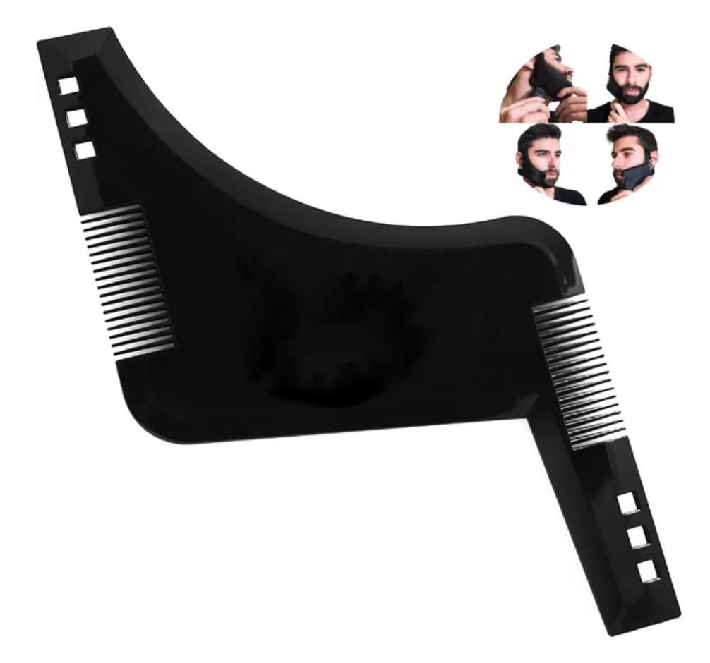 Beard Shaping & Styling Tool for Men - Inbuilt Comb for Perfect lines - Use with Trimmer or Razor - Item #5990 image