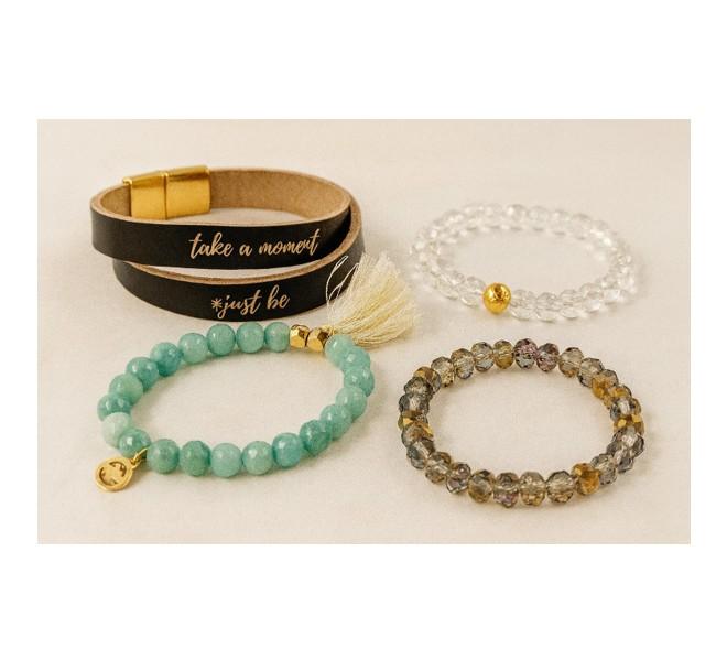 Intension Bracelet Set - 4 Bracelets - Mindful Style & Meaning - Item #8093 image