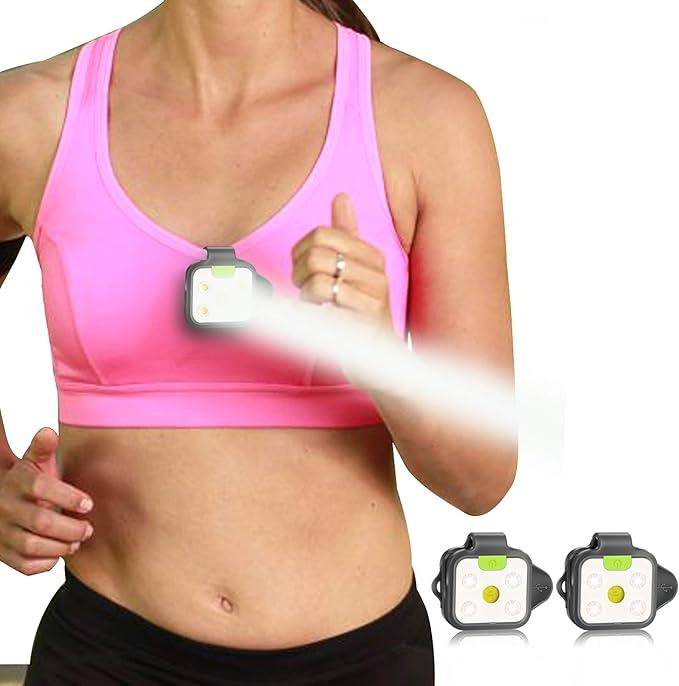 2 Pack - Outdoor Night Running Lights - LED Camping Lights - USB Rechargeable - Item #8121
