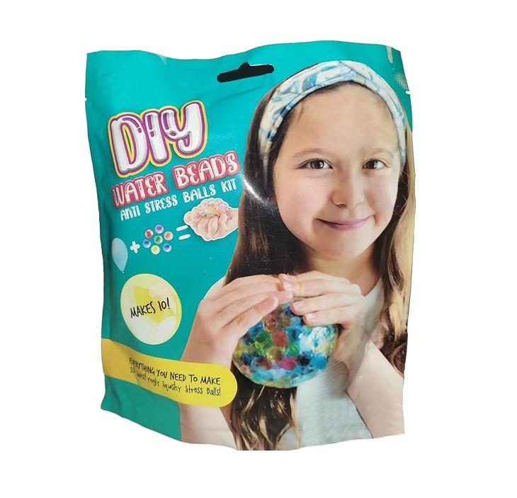 Ultimate Stress Ball Making Kit - 10 Highly Satisfying Water Bead Stress Balls - DIY Birthday, Rainy Day, Sensory, Kids, Teen Activities - Item #8403 image