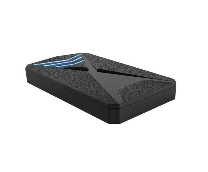2.5" Hard Drive Enclosure - (SATA I/II/III up to 9.5mm High, USB 3.0) - Gaming - ABS Plastic - LED Indicator Blue - Item #8546
