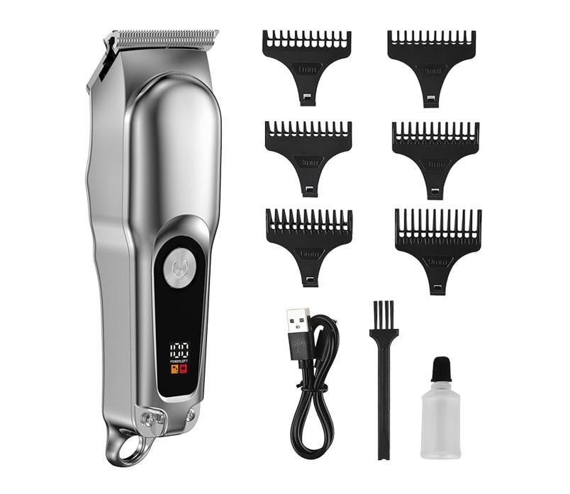 Professional Hair Clippers - Electric Clippers and Trimmers Set - Cordless - LCD Display - Item #8682 image