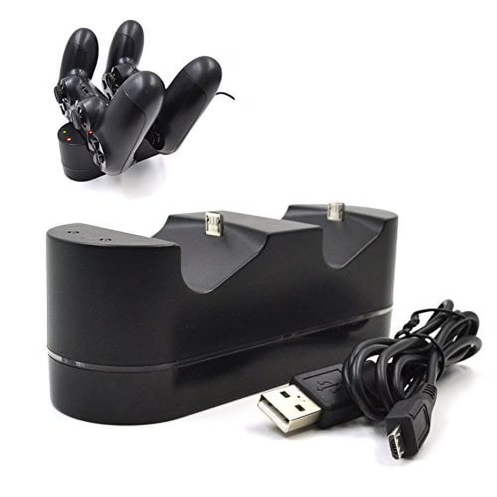 Skywin PS4 Controller Dual Charging Dock - Charge two PS4 Controllers Simultaneously - Item #8711 image
