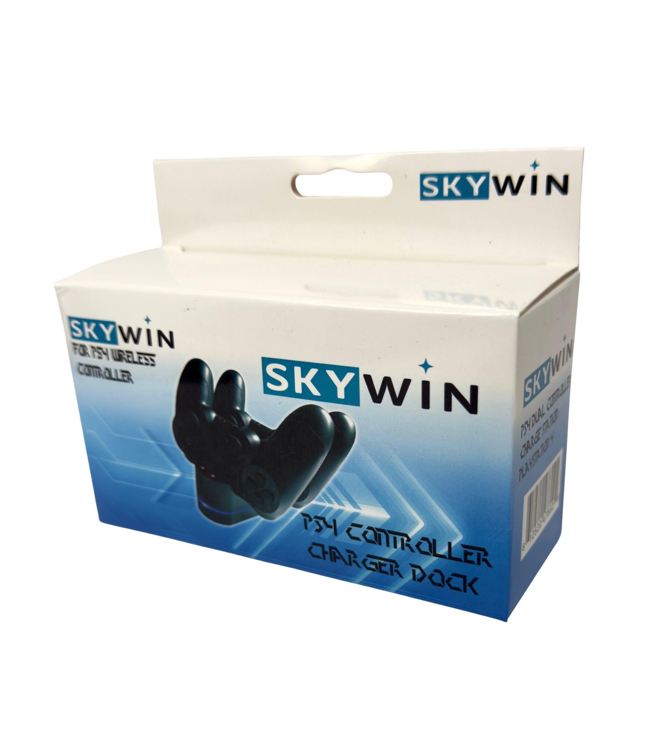 SKYWIN PS4 Dual Controller Charger Dock - Charge Two Controllers at Once - Item #8712 image