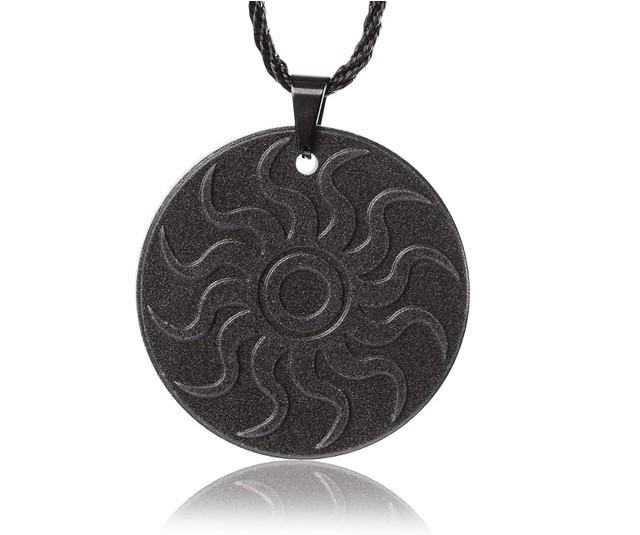 Quanthor Black Tourmaline Anti EMF Radiation Protection Pendant - Item #9158 image