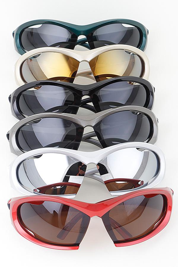 Sharp Cut Futuristic Sunglasses image