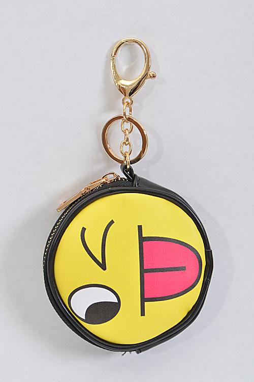 Emoji Coin Purse Keychain image