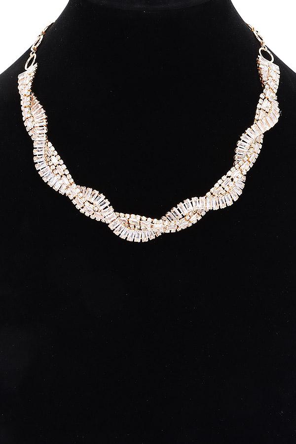 Rhinestone Necklace (AMN3497) image