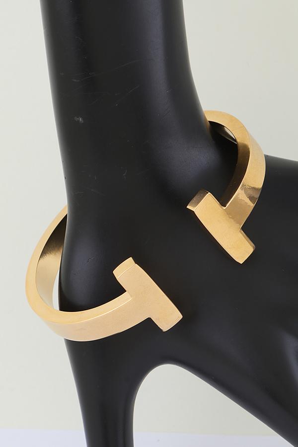 Bold Open T Cuff Bracelet image