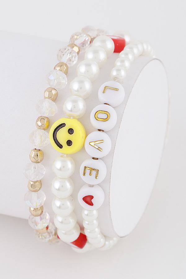 LOVE Beaded Bracelet image