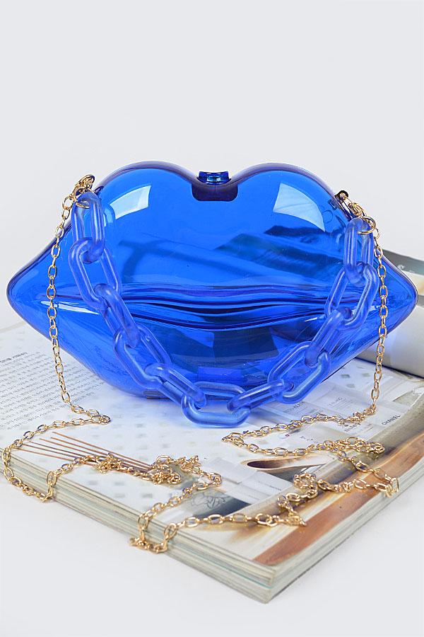 Clear Lip Plastic Bag W/Chain image