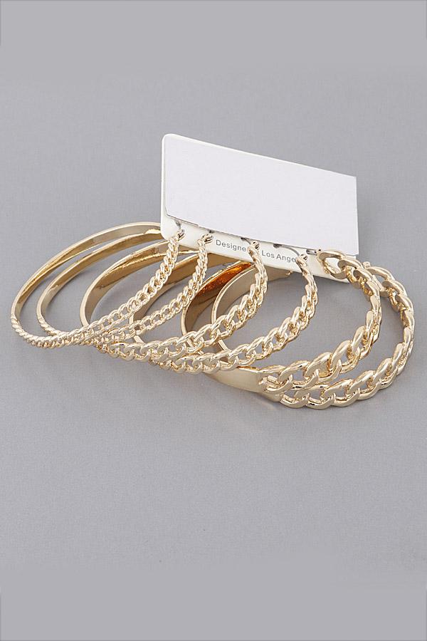 Half N Half Hoop Earrings image