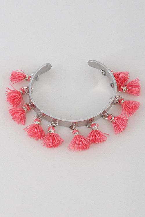 Tassel Open Cuff Bracelet 7DAF2 image