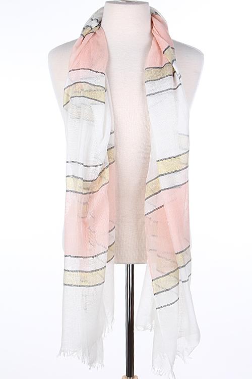 Color Block Sheer Spring Scarf 5ABFSCARF2 image