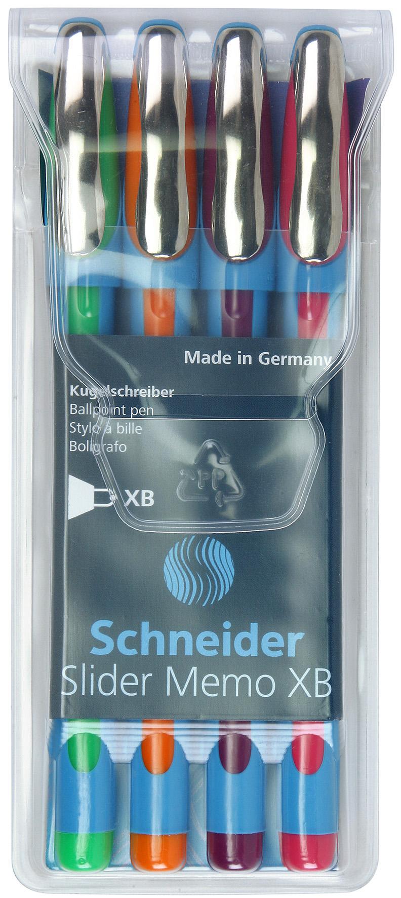Schneider Memo Ballpoint Pen XB (Extra Bold, Mix Colors) (KW0015-Schneider-150295) image