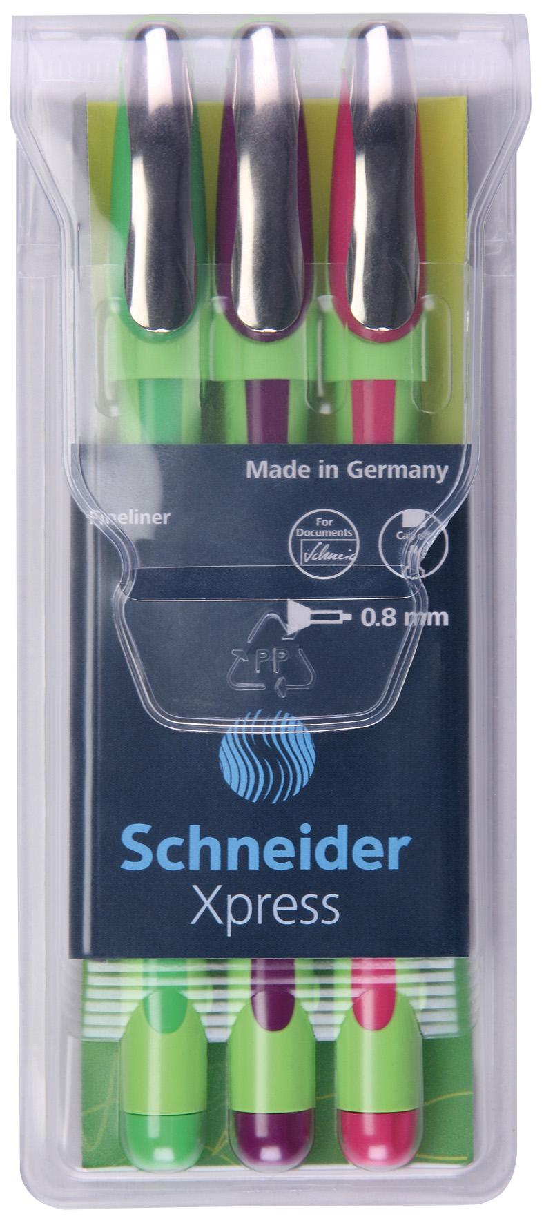 Schneider Xpress Fineliner Pen (.8mm, Mix Colors) (KW0015-Schneider-190095) image