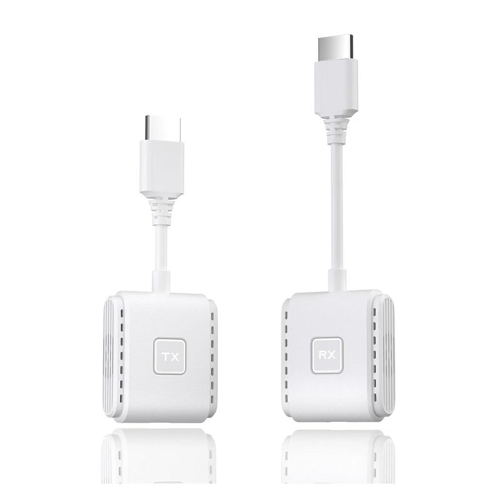 Wireless Type C to HDMI TV Video Transmitter Set - 1080P HD Display Adapter for Phone (White) image