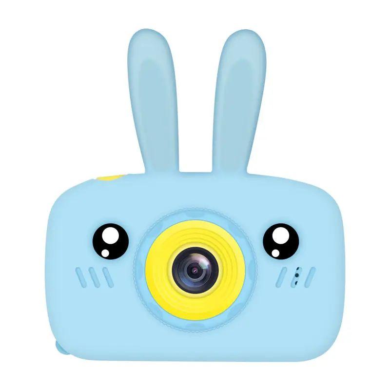 1080P Bunny Kids Camera: Digital Video Recorder with Games, Soft Shell for Indoor/Outdoor Play image