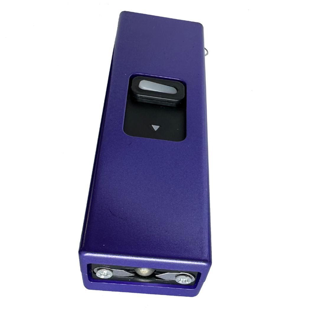 Defender-Xtreme Purple Mini Self Defense Stun Gun Flashlight image