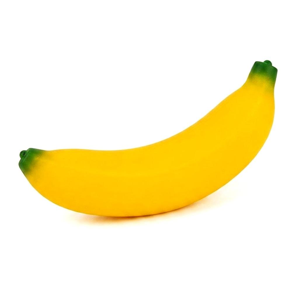 Jumbo Banana Stress Relief Squishy – 6 PCS Wholesale Box image