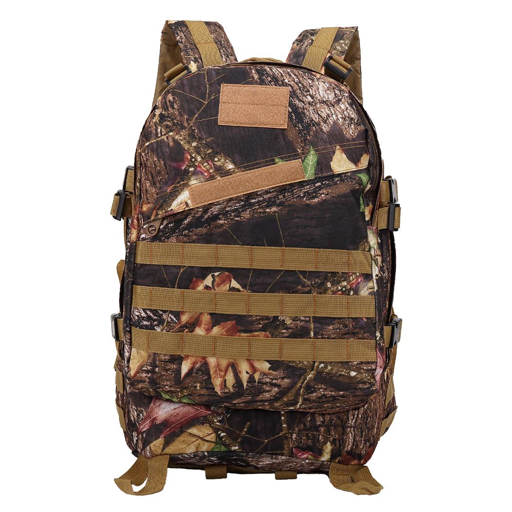 Military Tactical Climbing Waterproof Backpack 40L Camping Hiking Rucksack Travel - Maple Leaf Color image