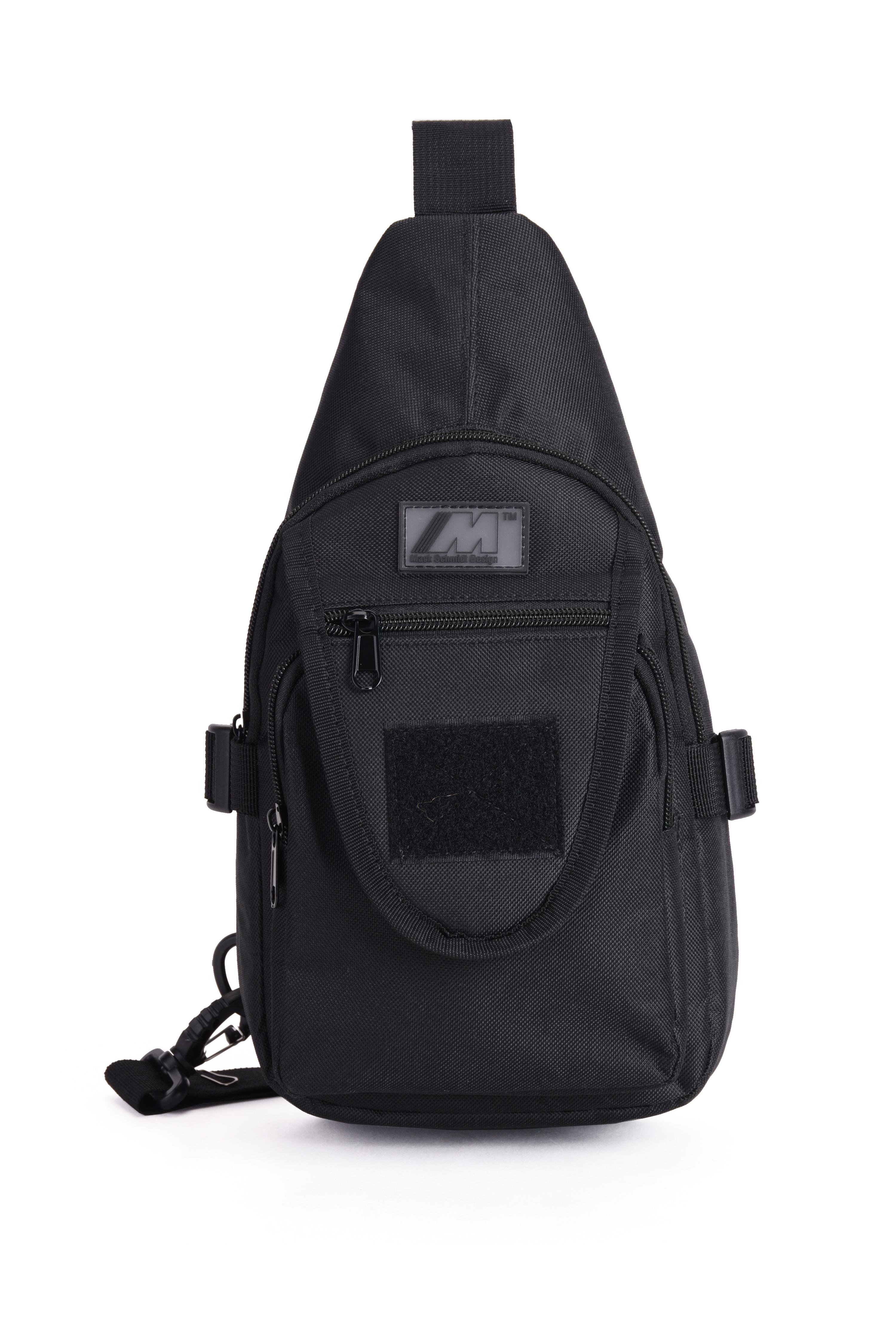 Outdoor Tactical Chest Sling Bag 3.6L – Waterproof 1000D Oxford Utility Pack- Black Color image
