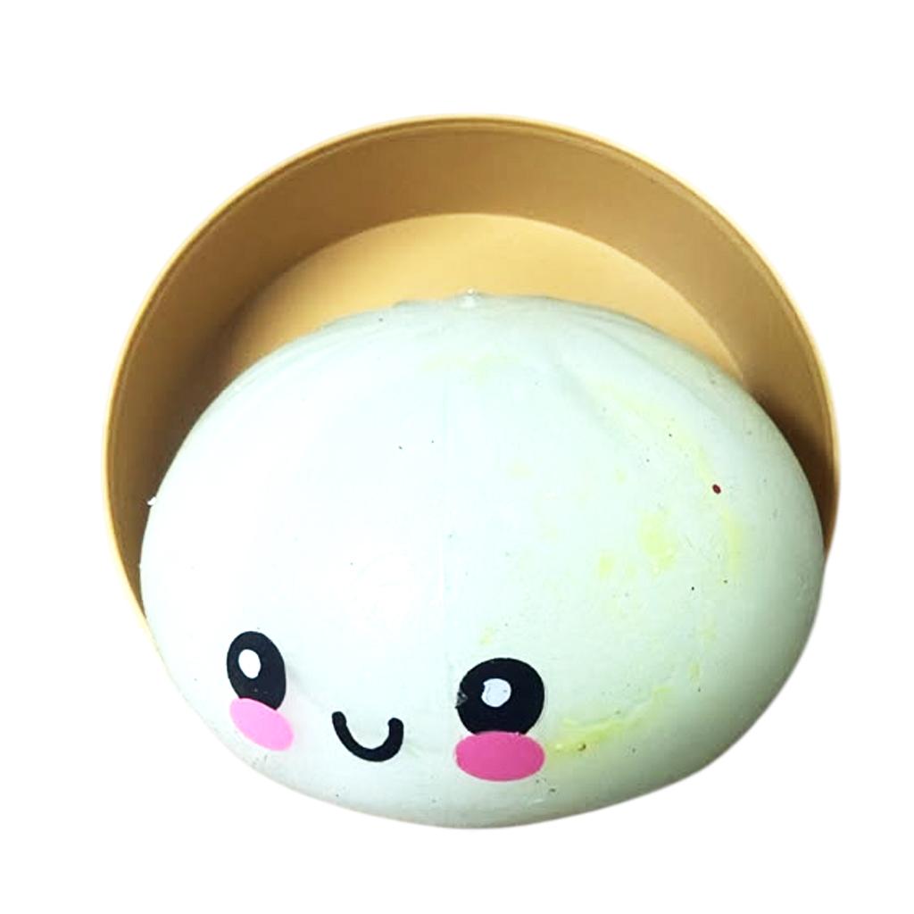 Water Edition Stress Relief Emoji Face Dumpling – 12 PCS Wholesale Box image