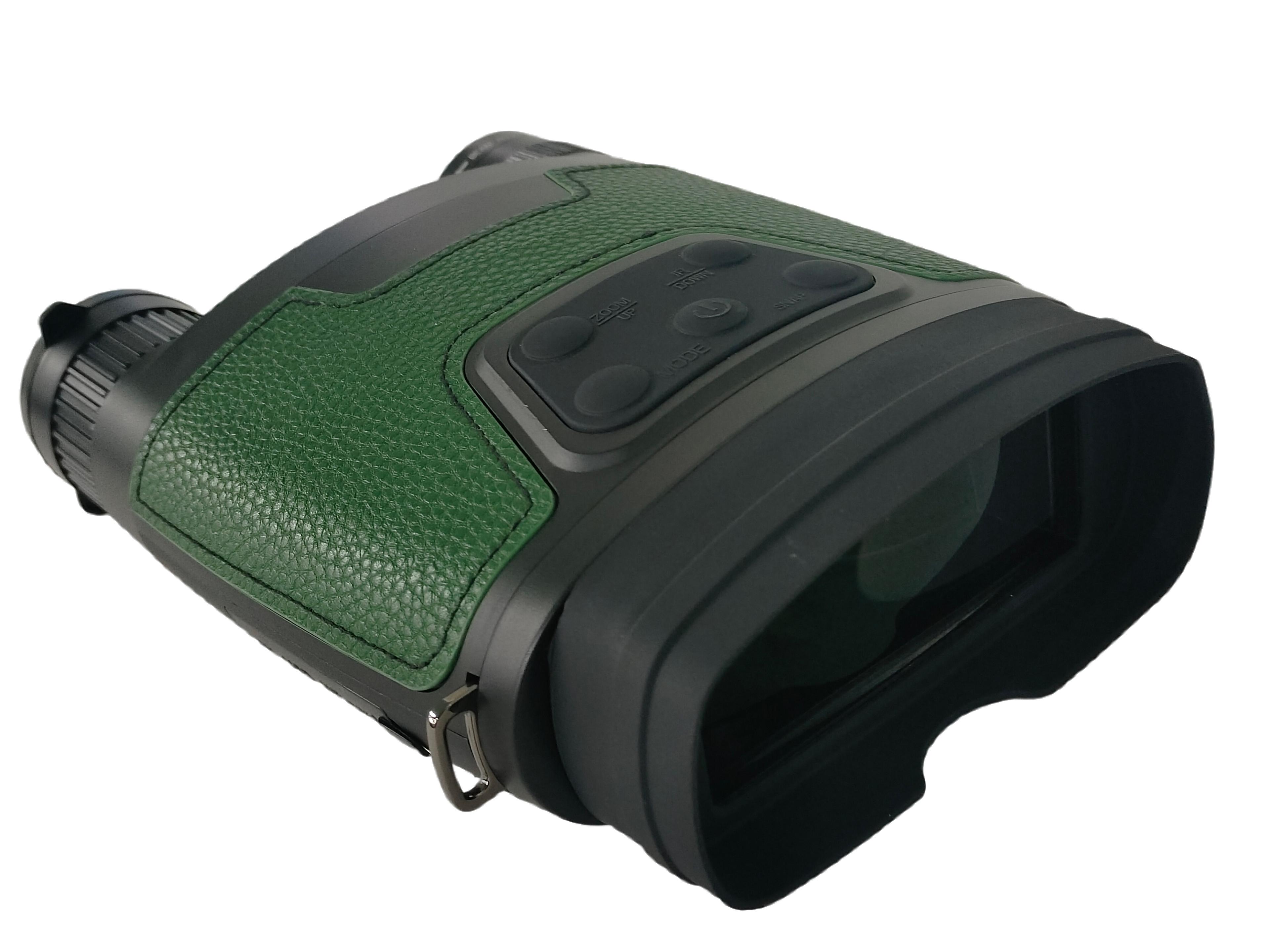 Perrini Green & Black High Resolution Digital Hunting Night Vision Binocular With Camera image