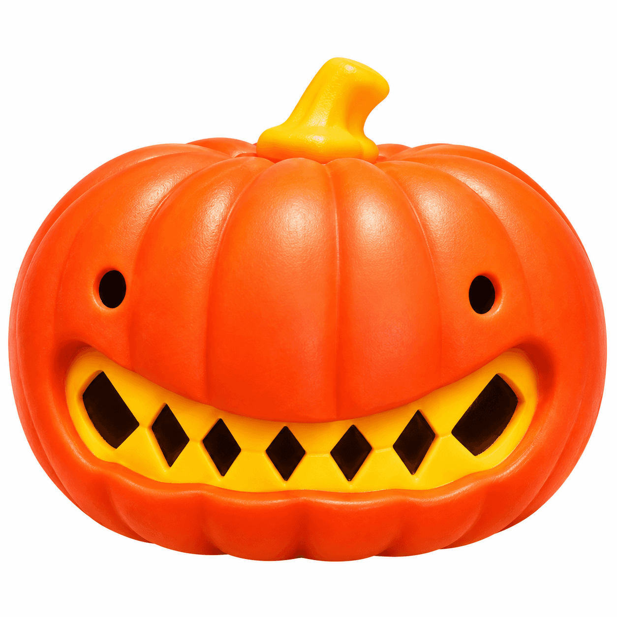 Halloween Jack-o'-Lantern Pumpkin Squishy Toy – 4-Piece Wholesale Display Box image