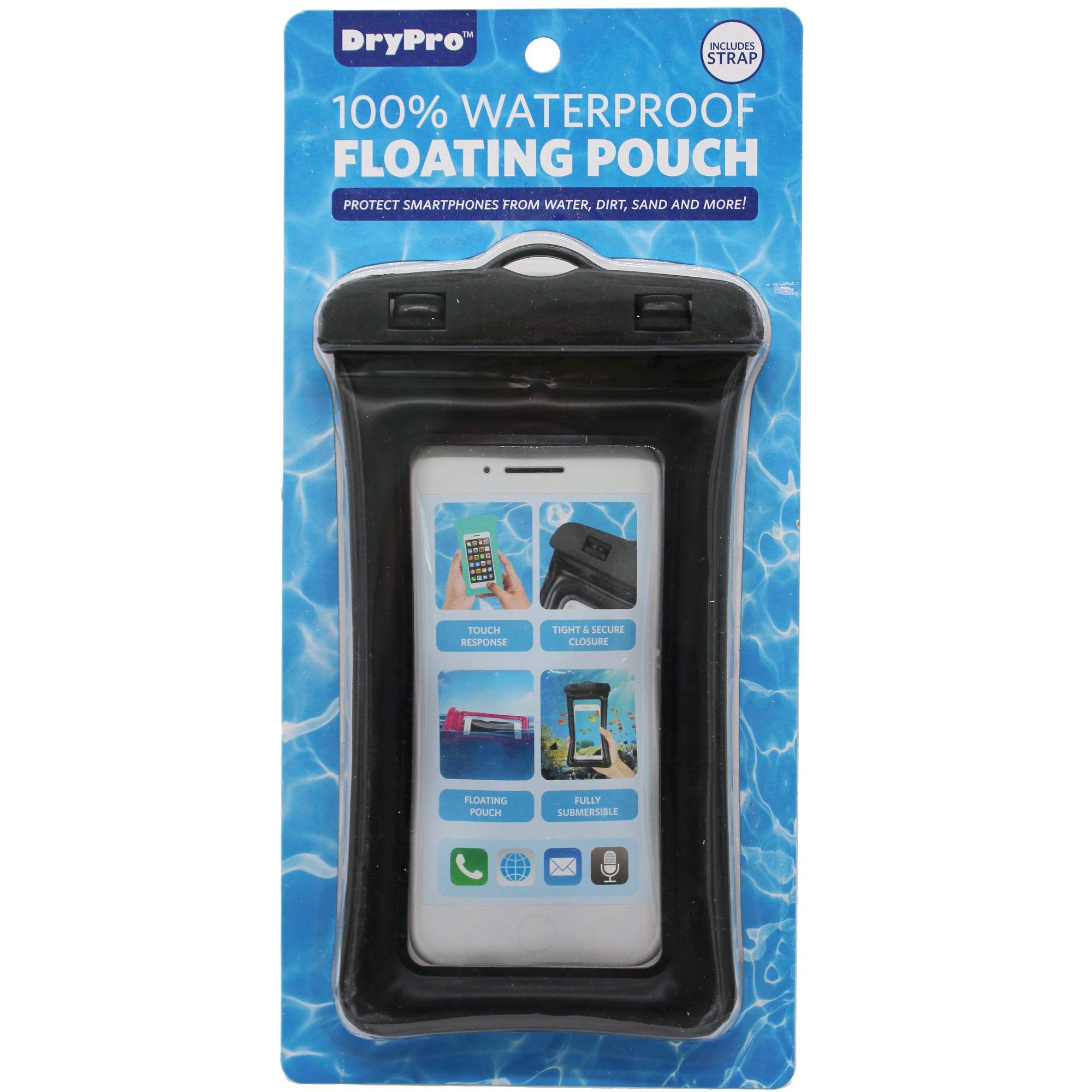 DryPro Waterproof Floating Smartphone Pouch with Strap in Assorted Colors image