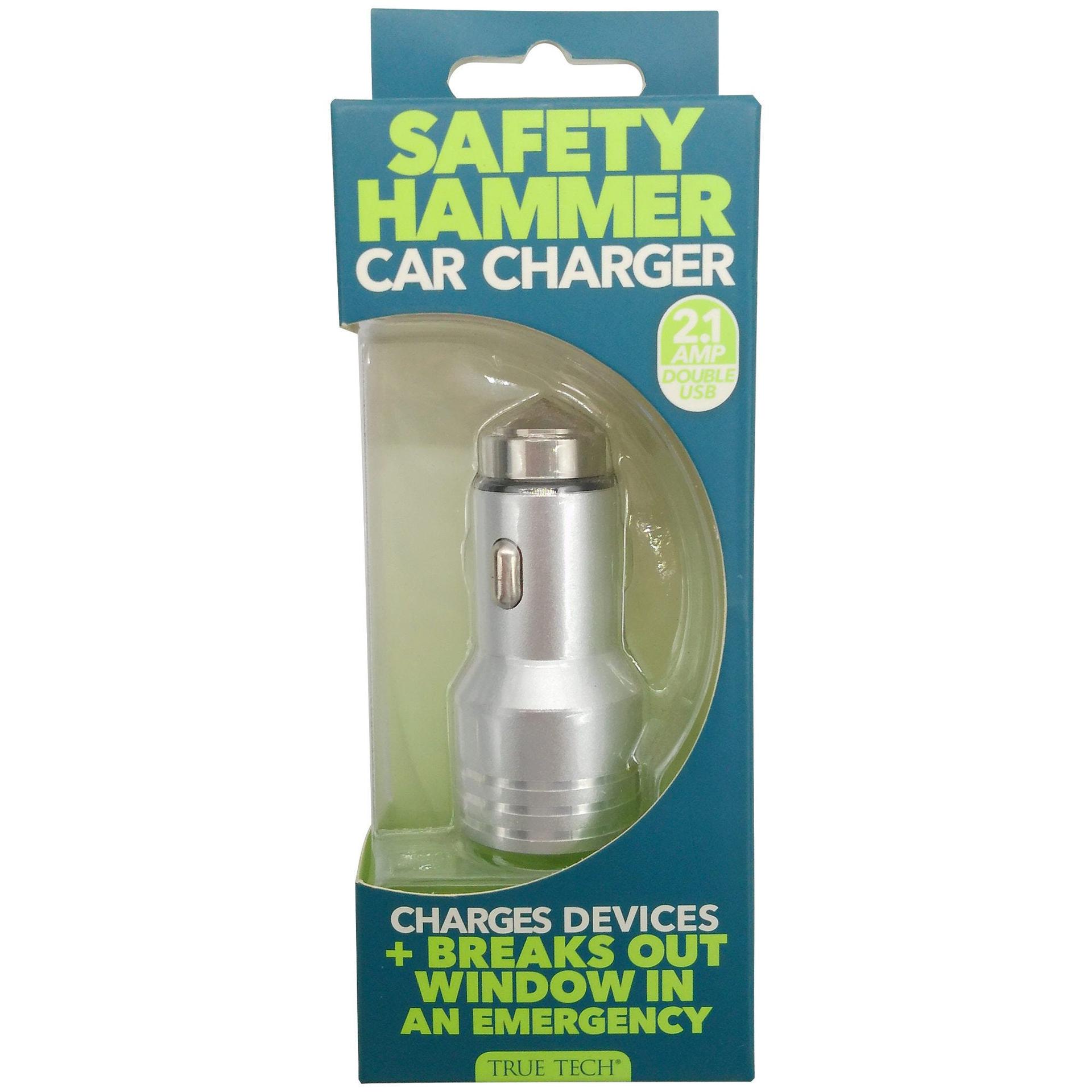 2.1 Amp Dual USB Car Chager with Emergency Window Break Out Tool image