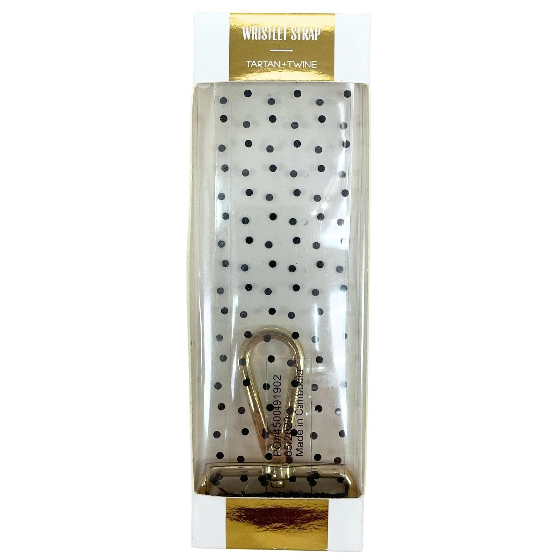 Tartan & Twine Clear Polka Dot Wristlet Strap image