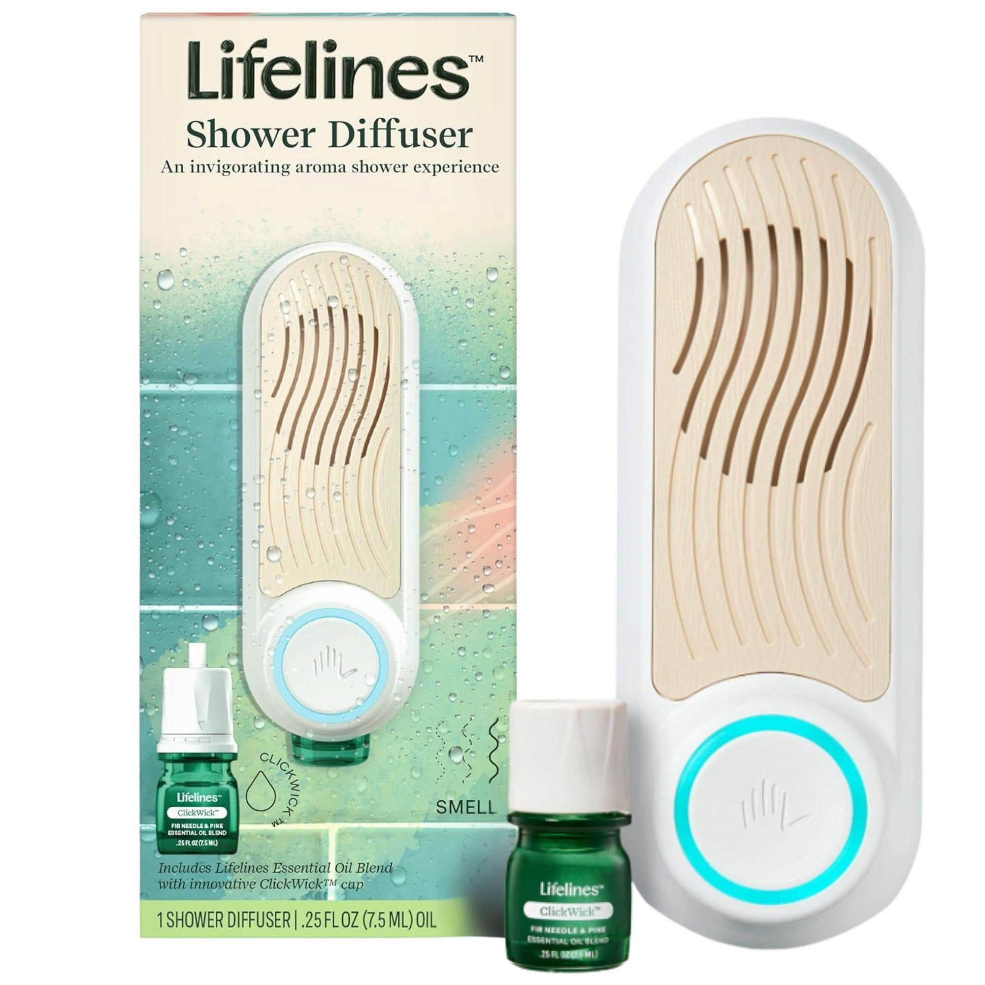 Lifelines Shower Diffuser with Essential Oil Blend Included image
