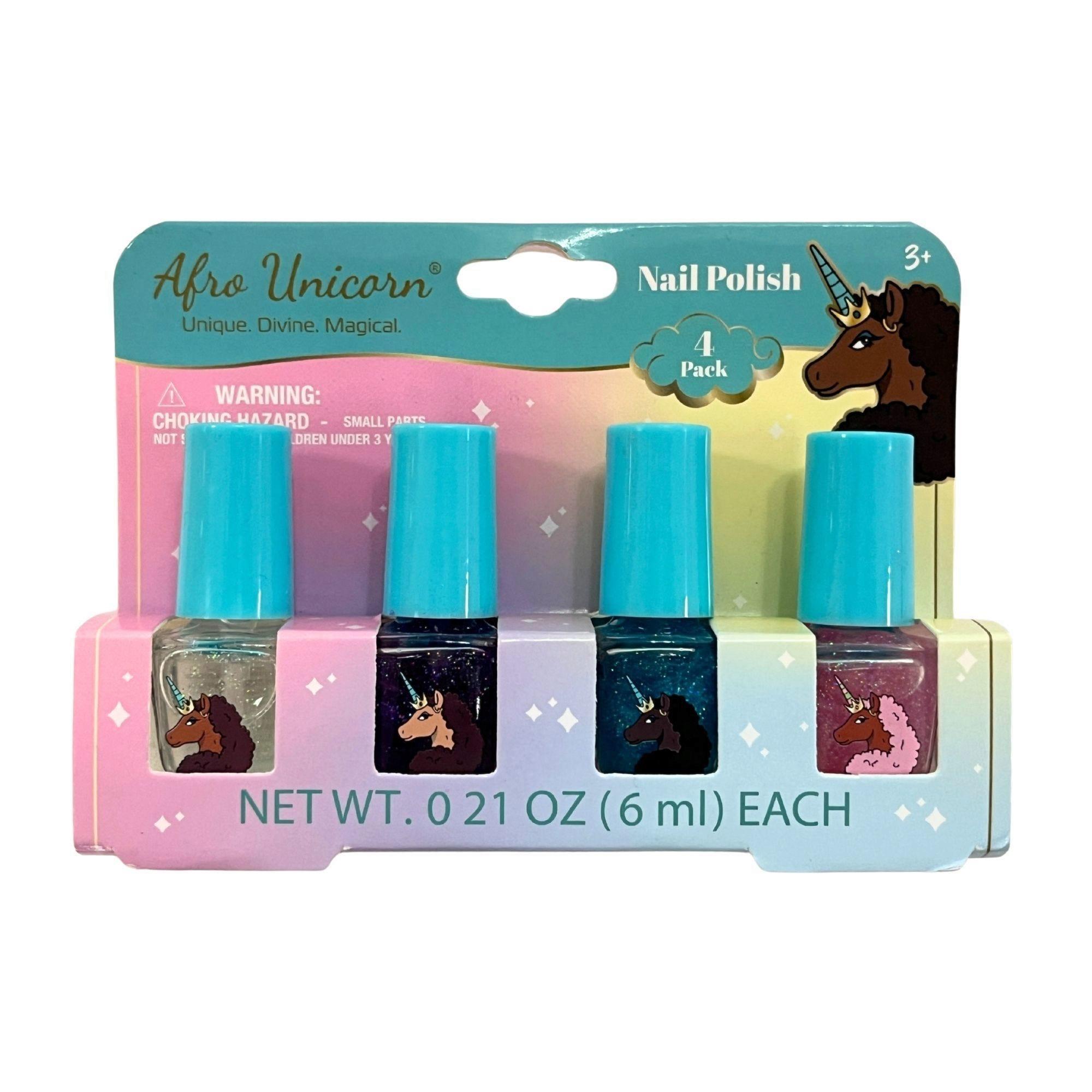 Afro Unicorn 4 Pack Nail Polish image