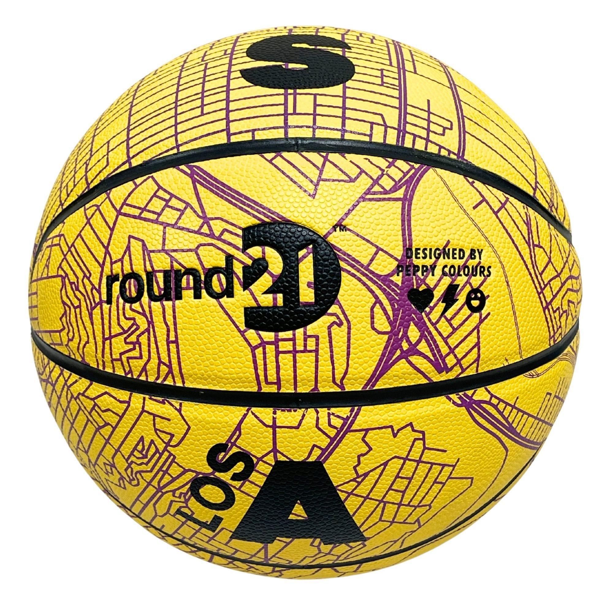 Round21 Los Angeles City Edition Official Size Basketball image