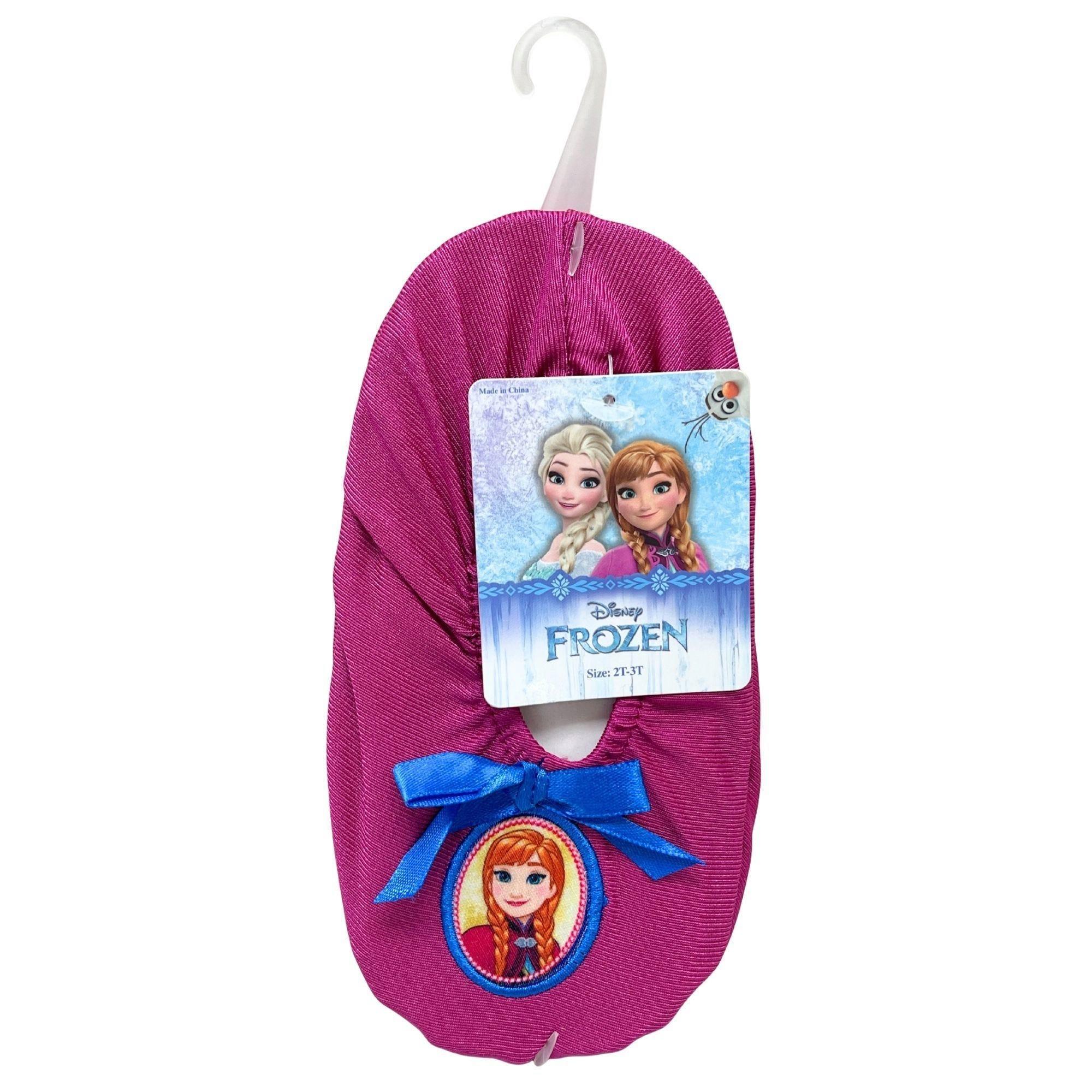 Disney's Frozen Anna Slipper Socks With Grip Bottom Size 2T-3T image