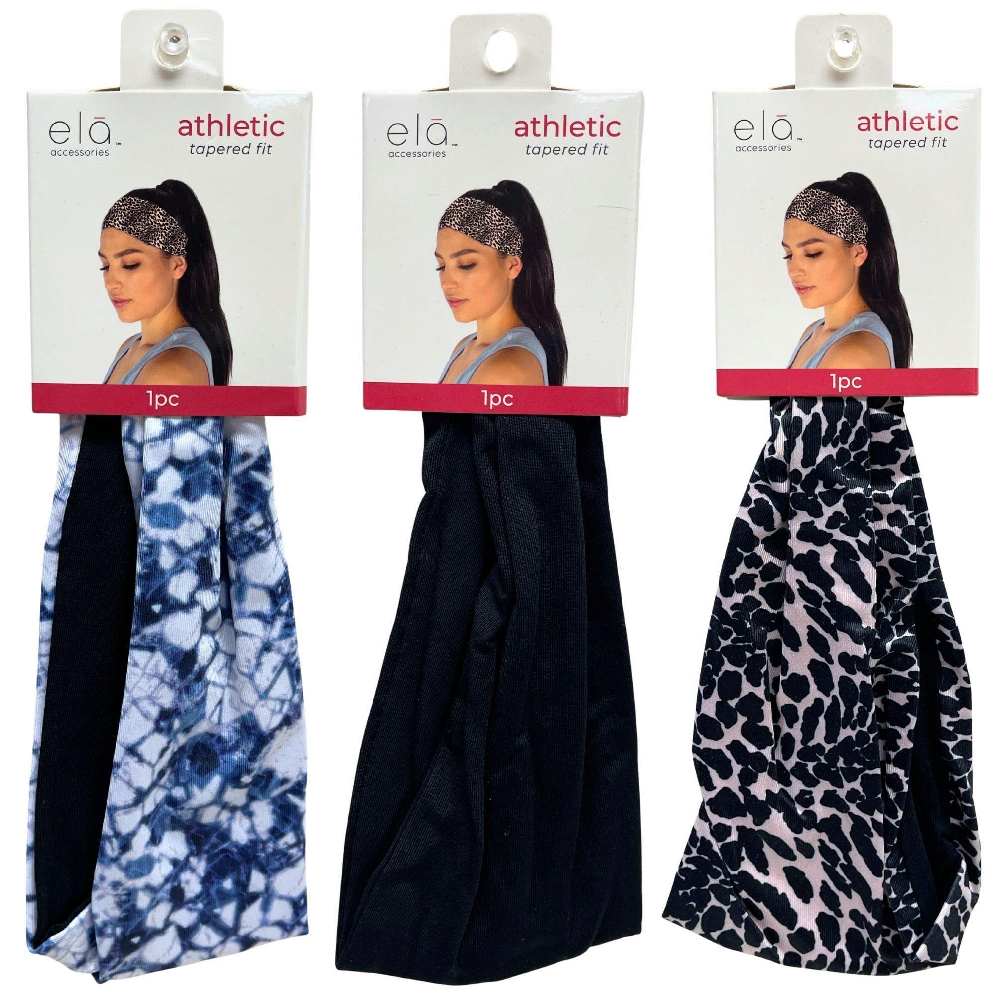 Ela Tapered Fit Atheltic Headband in Assorted Designs image