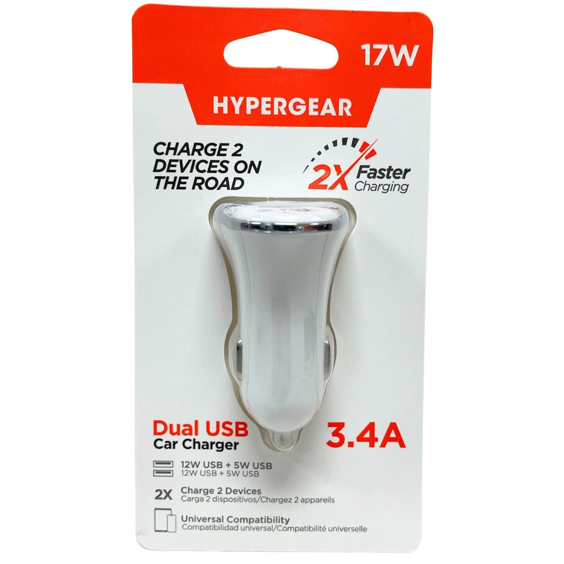 Hypergear 3.4A Dual USB Car Charger image
