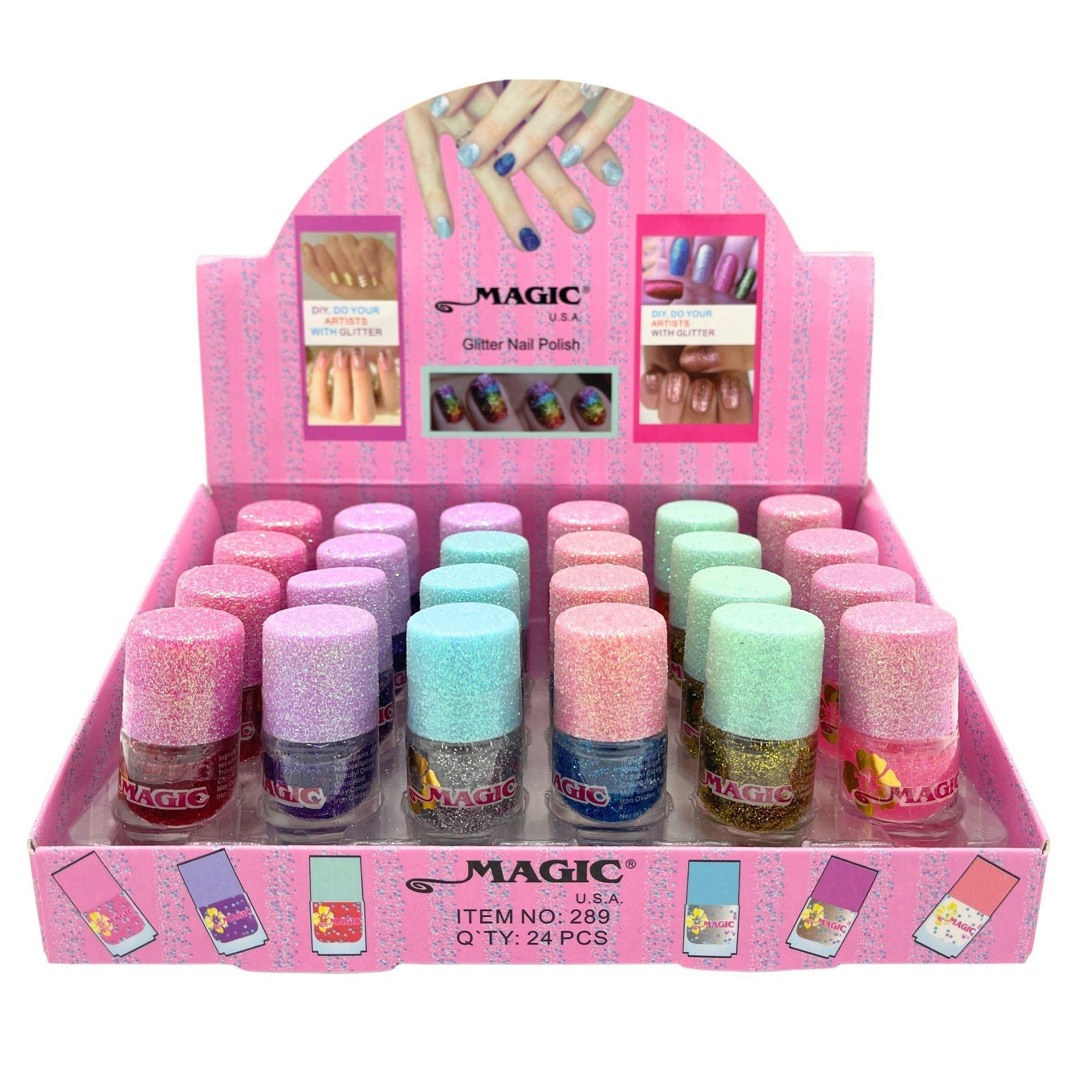 Mini Glitter Nail Polish in Countertop Display image