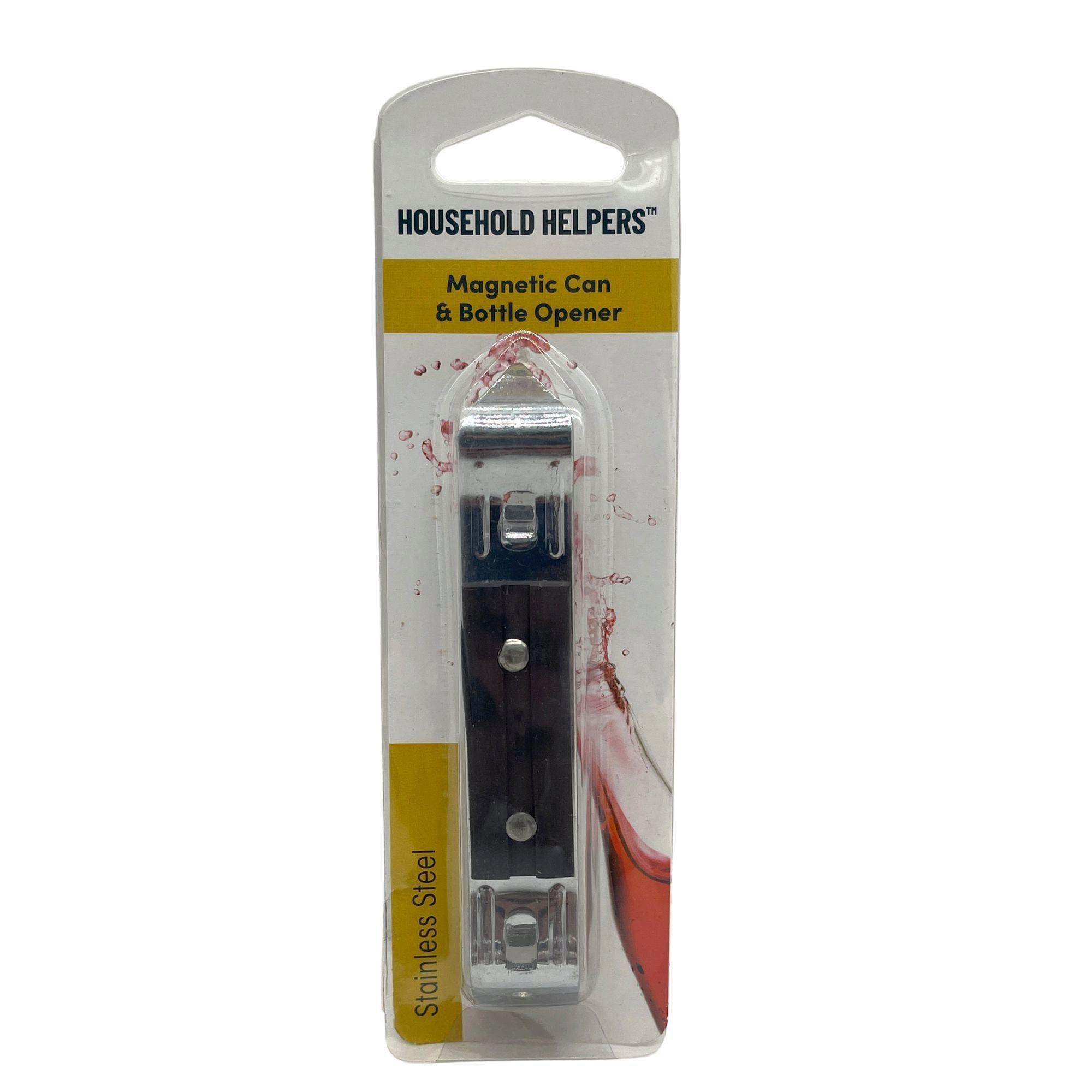 Household Helpers Magnetic Pierce Can & Bottle Opener image