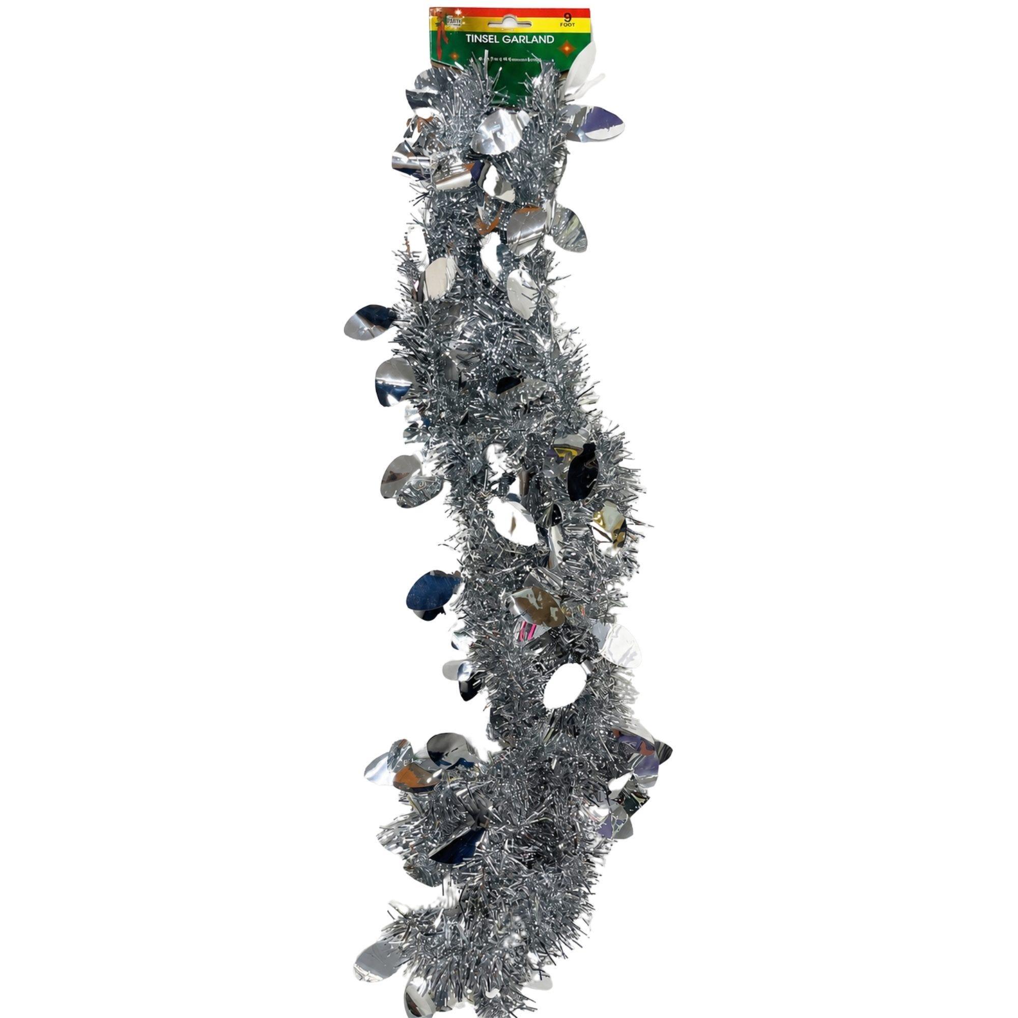 Tinsel Garland in Silver image