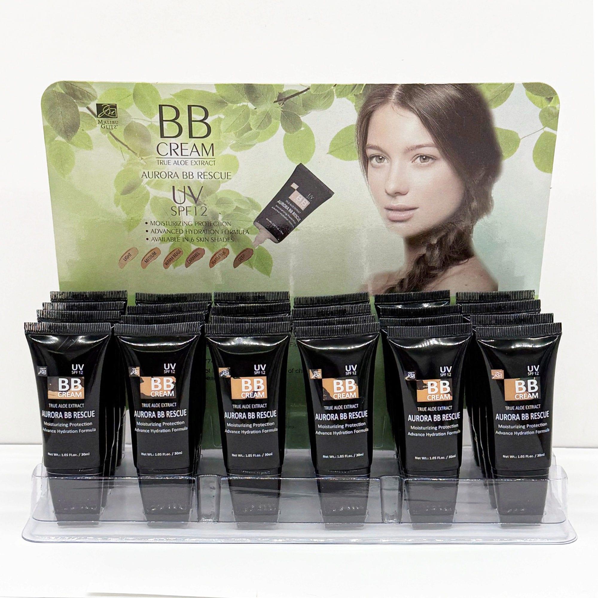 Malibu Glitz Aurora True Aloe Extract BB Cream in PDQ Display image
