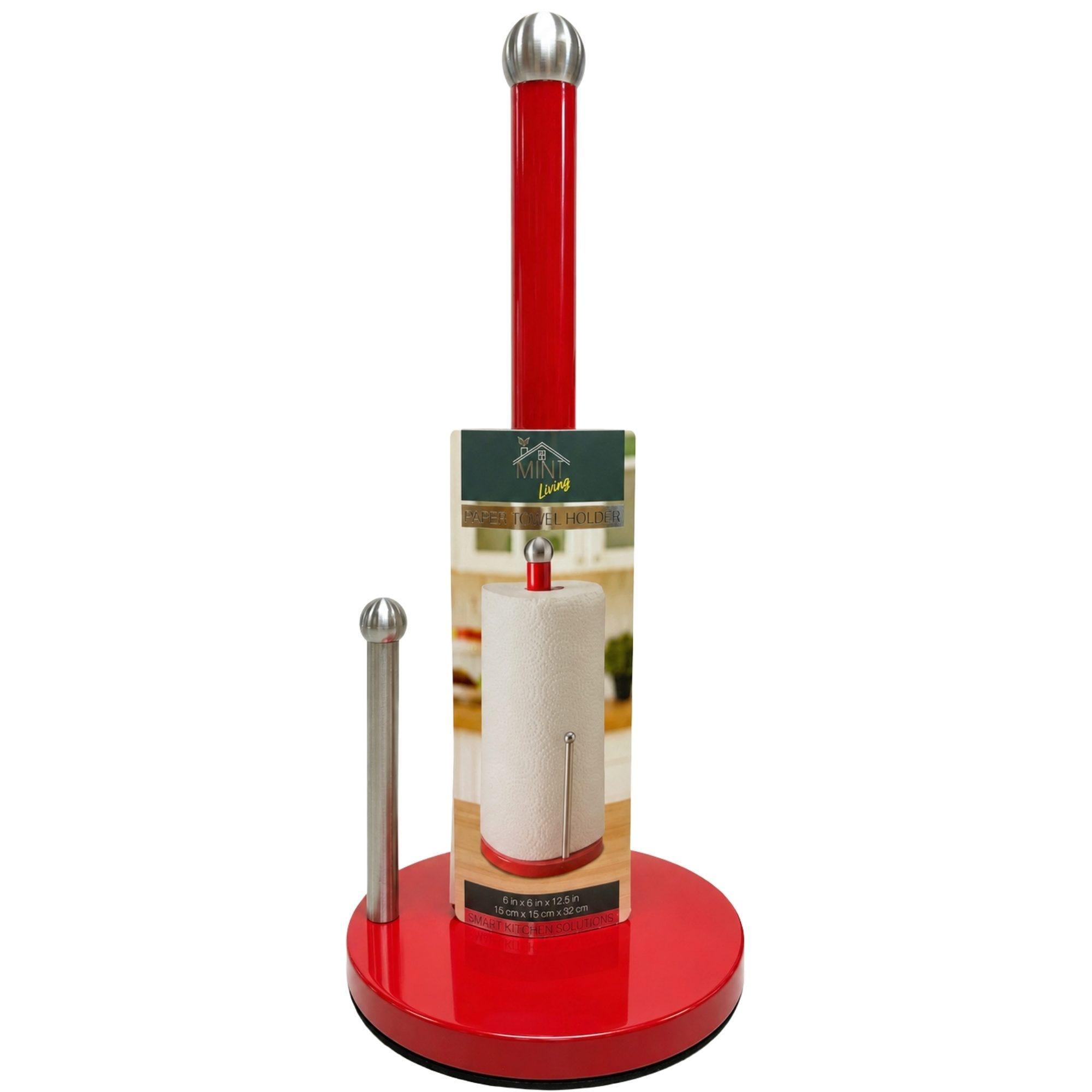 Mint Living 12.5" Paper Towel Holder in Red image
