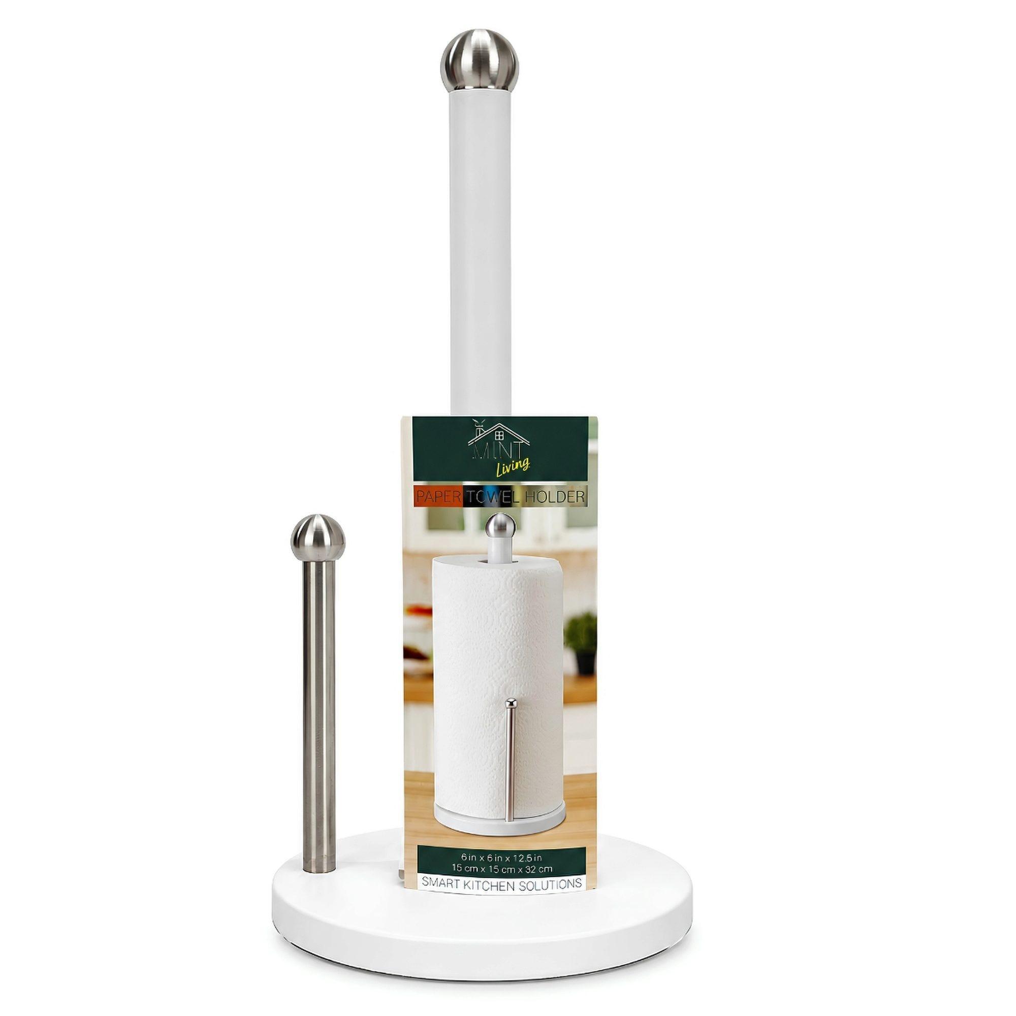 Mint Living 12.5" Paper Towel Holder in White image