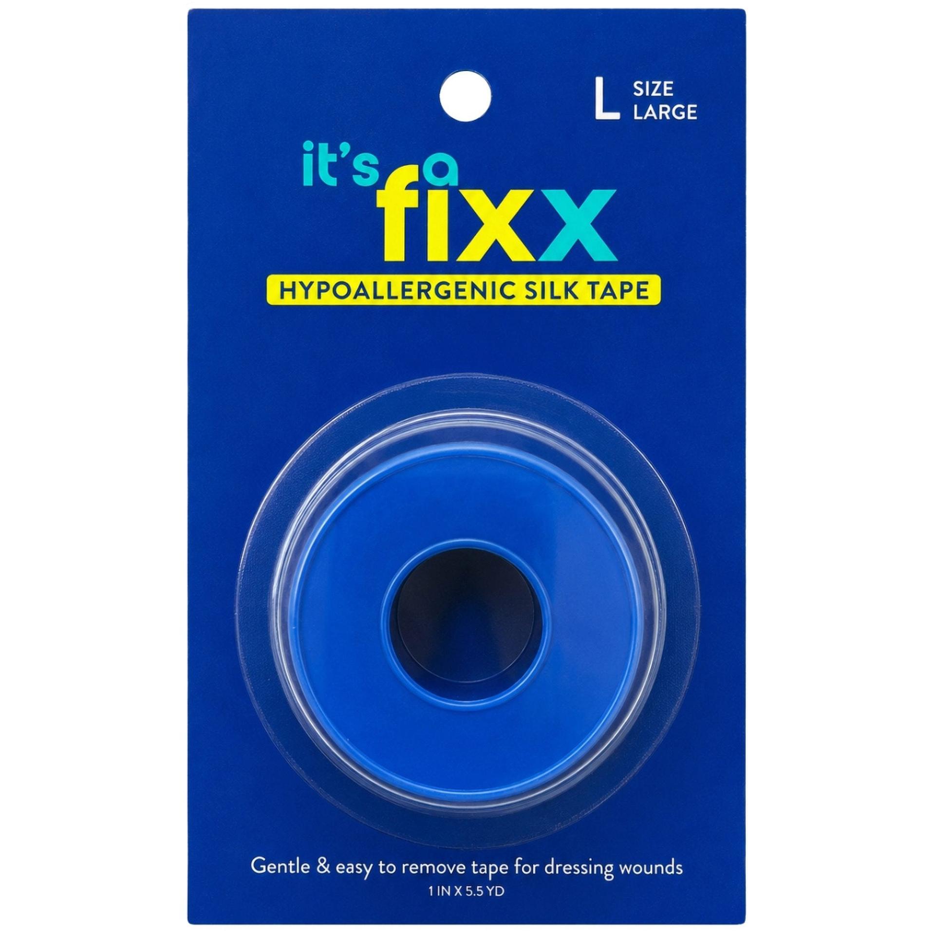 It's a Fixx Large Hypoallergenic Silk Tape for Dressing Wounds image