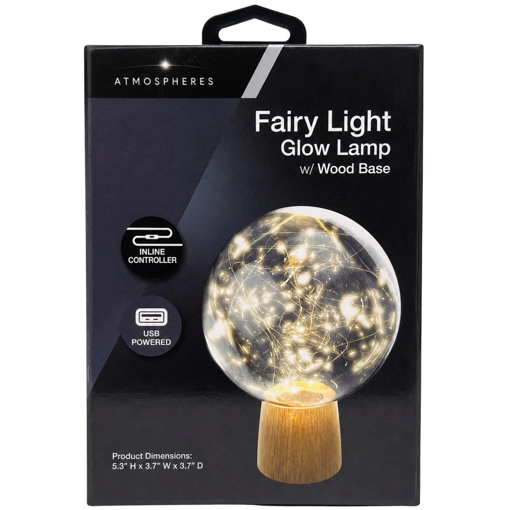Tzumi Atmospheres Fairy Light Globe Lamp image