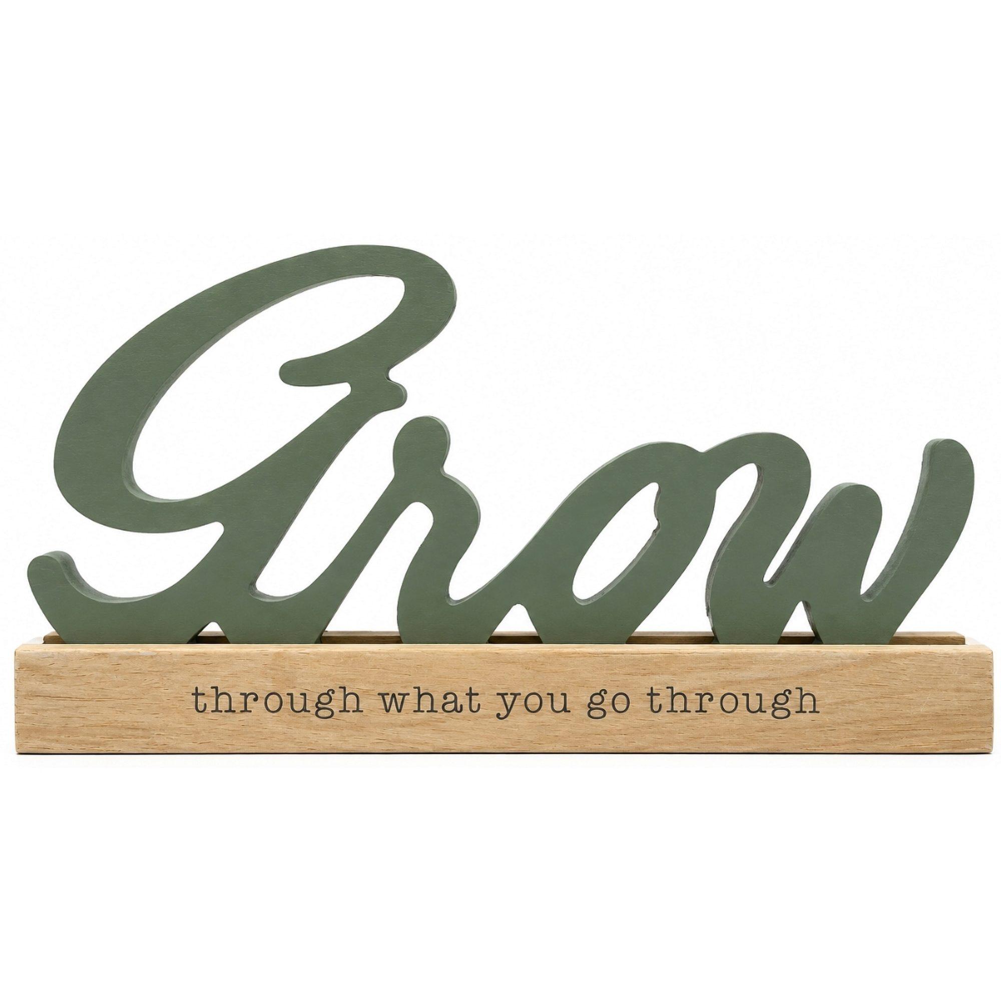 5" x 10" Grow Décor Figure in Green & Natural image
