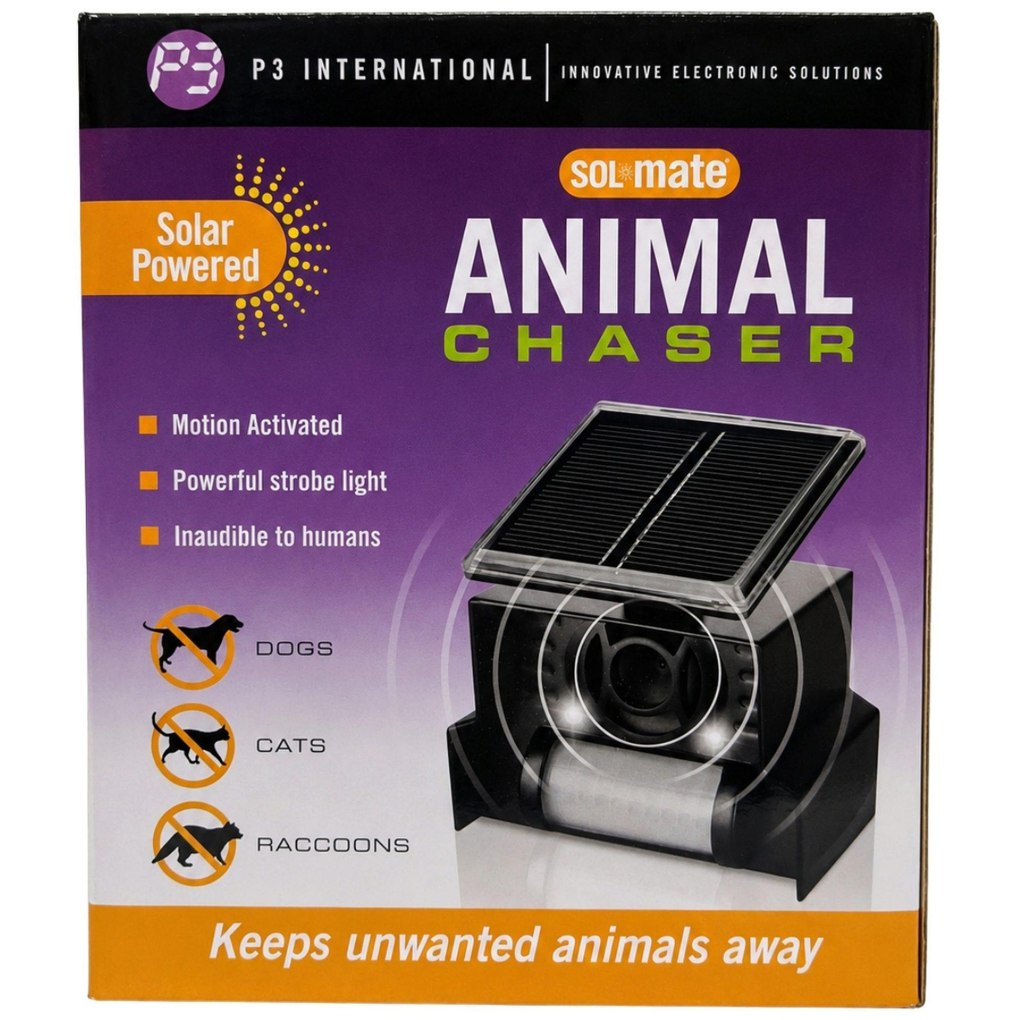Sol Mate Solar Animal Chaser Motion Activated Animal Repeller with Strobe Light image