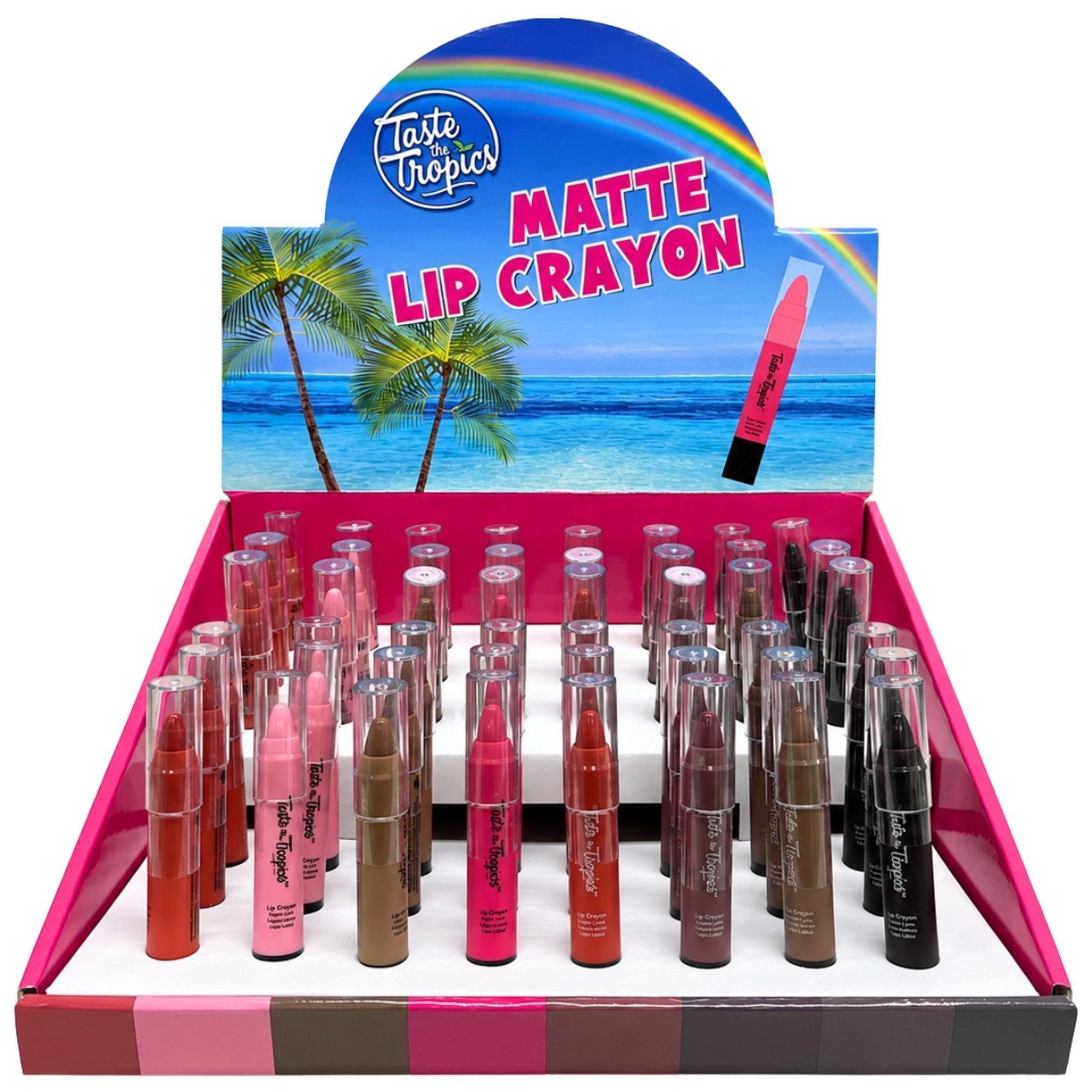 Taste of the Tropics Lip Crayon in Assorted Colors in PDQ Display image