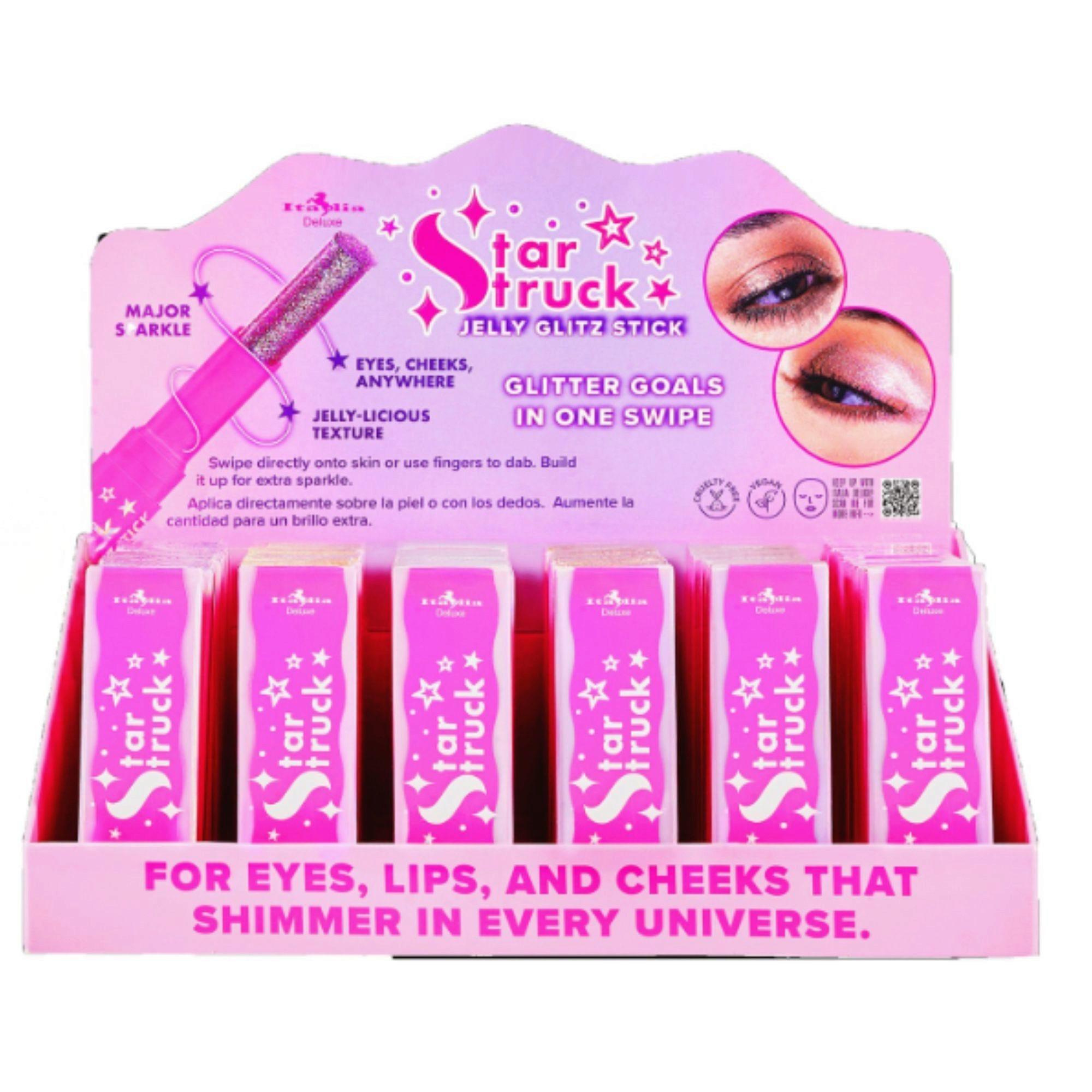 Star Struck Glitter Jelly Glitz Stick in 6 Assorted Colors in Countertop Display image